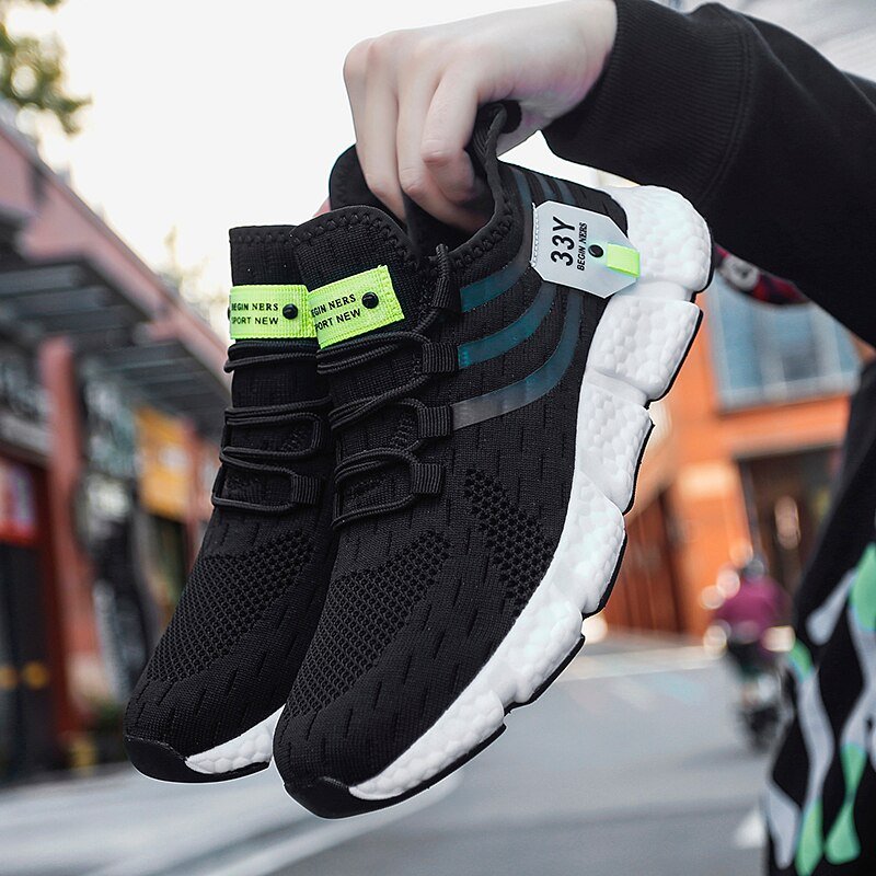 Men Shoes Breathable Classic Running Sneakers For Man Outdoor Light Co