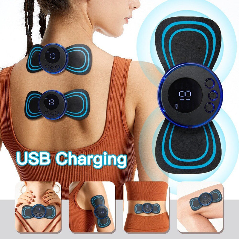 Portable Massager Rechargeable Pain Neck Column Legs - Fitness Top